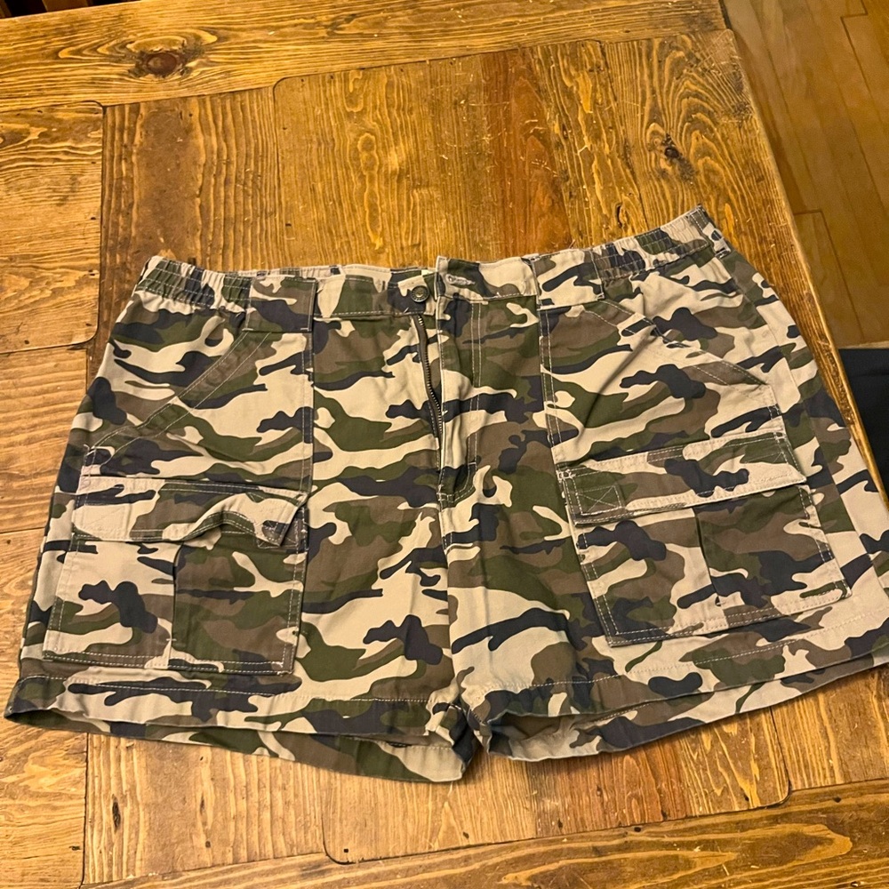 🔴Redhead Camouflage Cargo Shorts 
 Mens Shorts🔴